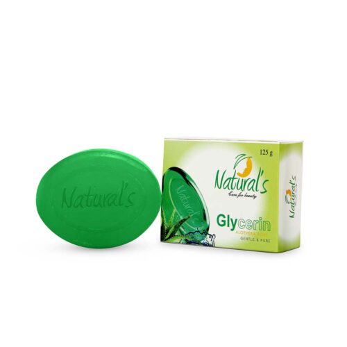 Natural's Care For Beauty Ayurvedic Glycerin Aloevera Soap- 125 gm (Pack of 4)