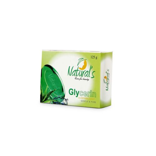 Natural's Care For Beauty Ayurvedic Glycerin Aloevera Soap- 125 gm (Pack of 4) - Image 2