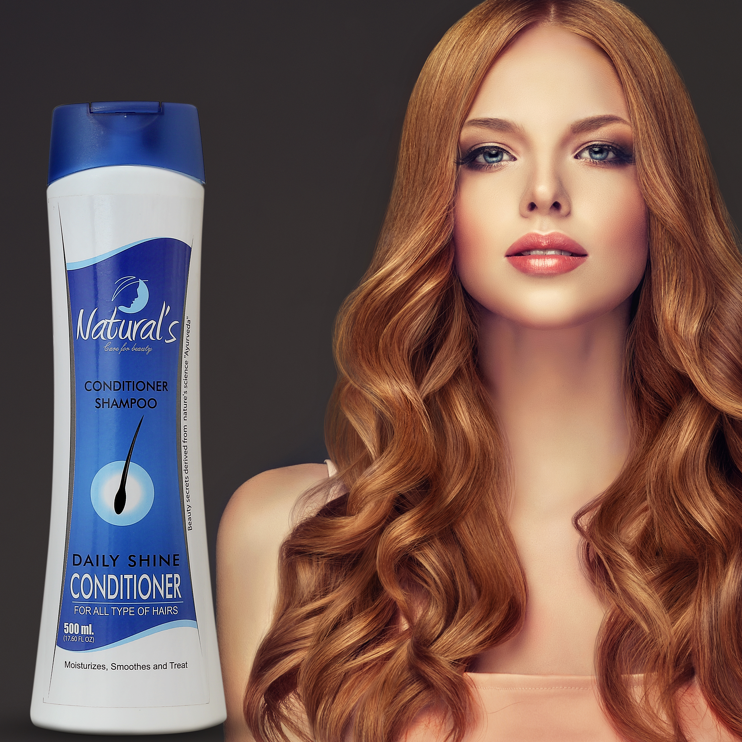 Natural's Care For Beauty Conditioner Shampoo For Men & Womens 500Ml - Image 6