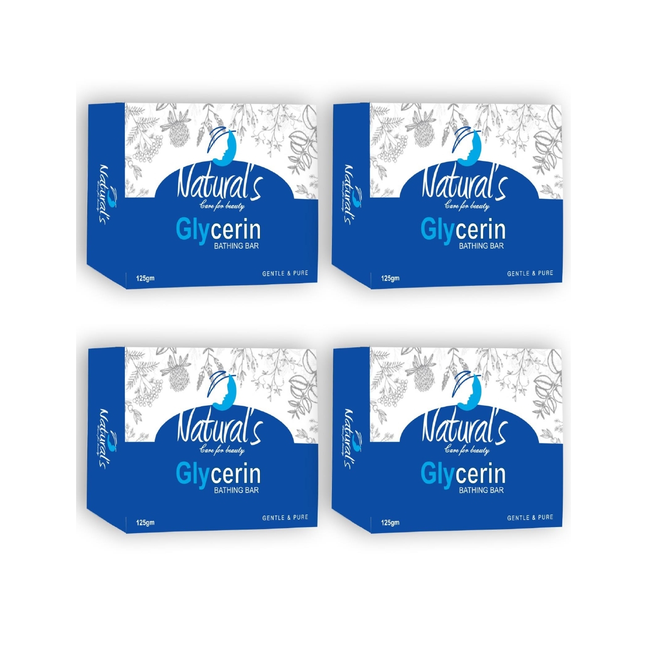 Natural's Glycerin Bathing Soap For Mens and Womens Gentle and Pure 125gm - Image 5